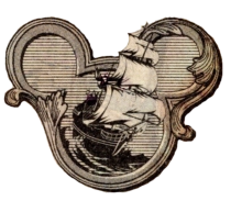 2011 Pirates of the Caribbean Disney Dollar logo