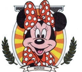 Minnie Mouse from the 1990 $10 Disney Dollar