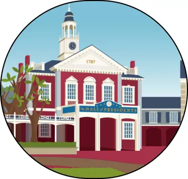 Disney's Hall of Presidents from Disney Pargs Blog ©Disney