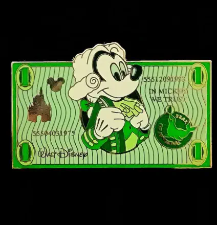 2008 Presidents Series – Lanyard Pin Featuring Mickey Mouse as George Washington