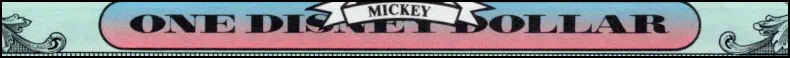 The word Disney Dollars