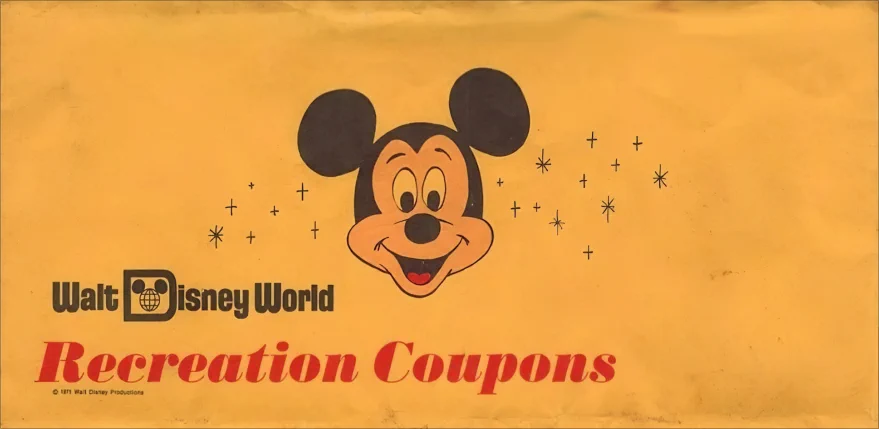 1971 Recreation Coupon Envelope