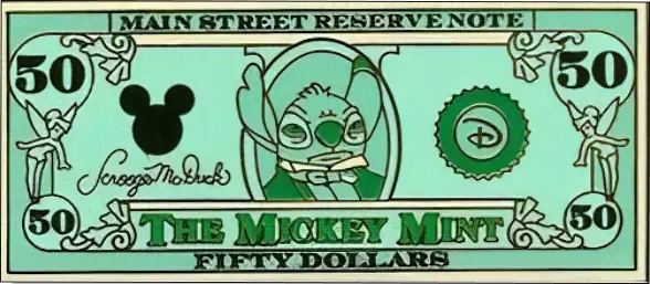 Disney Pin $50 - Stitch as Ulysses S. Grant 