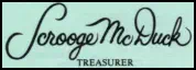 Signature of Scrooge McDuck